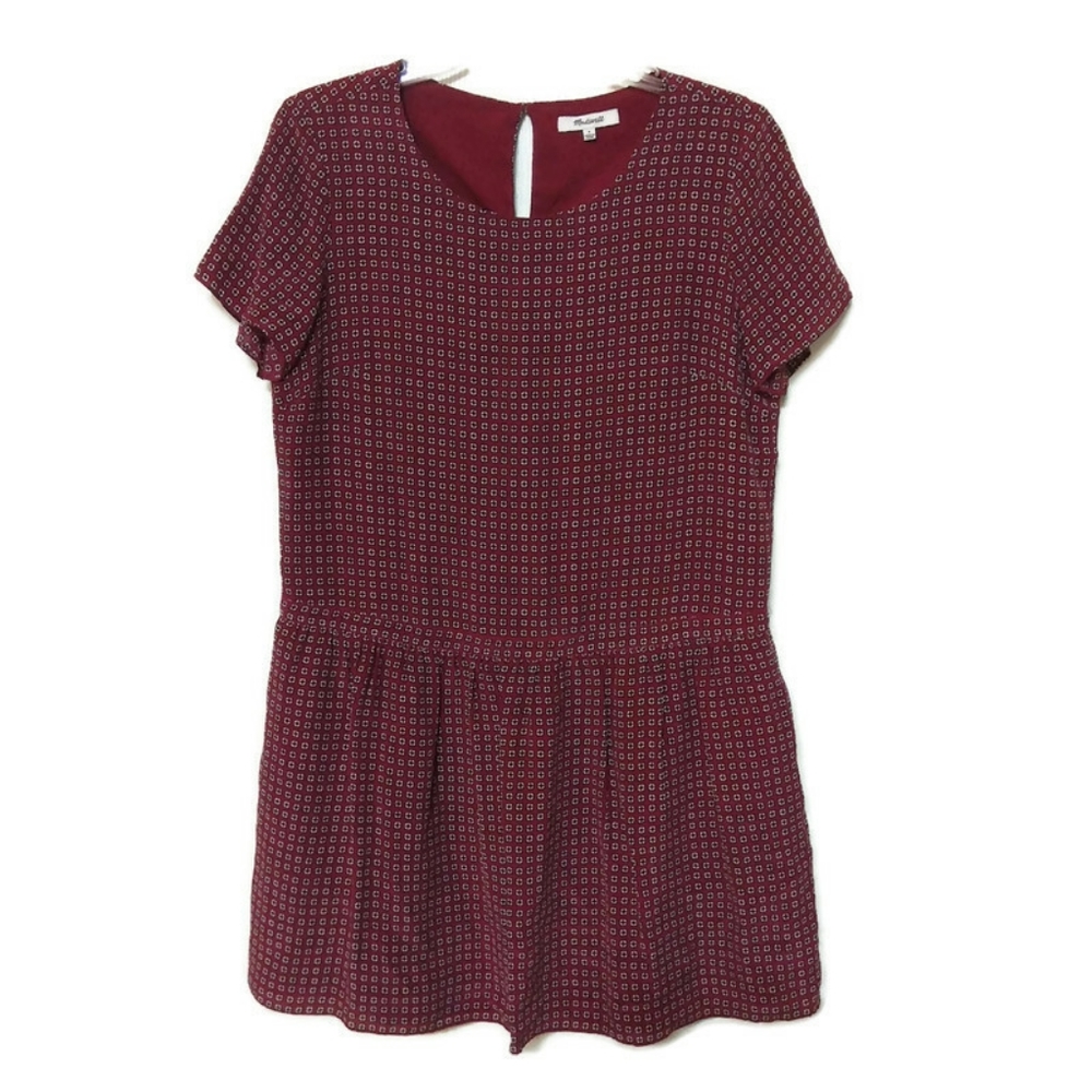 Madewell Mini Tunic Dress with Pockets Sz 6